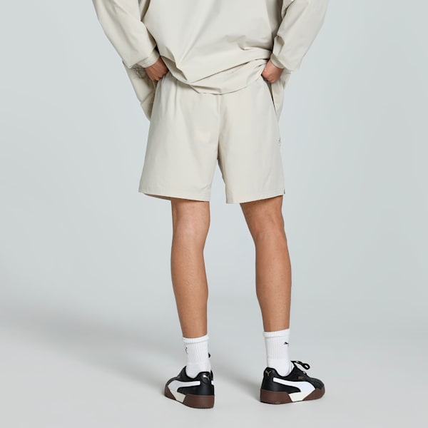 PUMATECH Men's Relaxed Fit 6" Shorts, Desert Dust, extralarge-IND